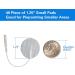 40 Round TENS Unit Electrode Pads - 1.25 Reusable Carbon Pads for Muscle Stimulator - Buy Online on GoSupps.com