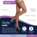 SIGVARIS Women's Sheer Fashion Thigh High Hose - 15-20mmHg Compression Stockings - Non-Slip Comfortable Everyday Wear - Taupe - Size B (Medium - Buy Online on GoSupps.com