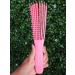 Rizos Curls Pink Detangling Flexi Brush for Curly Hair - Gentle and Pain-Free Detangling - Buy Online on GoSupps.com