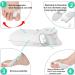 DYKOOK Bunion Corrector & Toe Straightener with Gel Cushions - Big Toe Separators and Splint for Bunion Relief - Buy Online on GoSupps.com