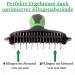 Premium Wool Brush & Unterfell Brush for Long-Haired Dogs & Cats - Undercoat Remover + Free eBook - Buy Online on GoSupps.com