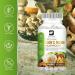 B BEWORTHS Lion's Mane Mushroom Supplement - 120 Capsules | Organic Complex with Cordyceps, Chaga, Reishi for Mental Clarity, Focus, Memory, and Immune Boost - Buy Online on GoSupps.com