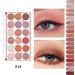 Makeup Eye Shadows - 18 Colors Waterproof Cosmetics Highly Pigmented Eye Makeup Natural Velvet Colour for Make Up Fans Sillervan 1 count (Pack of 1) - Buy Online on GoSupps.com