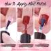 BONTIME Non-Toxic Water Based Nail Polish Set - Easy Peel Off, Quick Dry Formula for Women, Teens, Kids (6 Colors 0.27 fl oz) - Buy Online on GoSupps.com