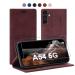 13peas Leather Case for Samsung Galaxy A54 5G (Wine Red)