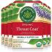 Traditional Medicinals - Organic Throat Coat Herbal Tea (Pack of 6) - Relief of Minor Throat Irritation - Sustainably Sourced Fair Wild Ingredients - 96 Tea Bags Total Throat Coat 16 Count (Pack of 6)