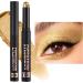 Eyeshadow Stick Soft Creamy Matte Shimmer Eye Shadow Pencil Crayon Highlighting Pigmented Shiny Eyeshadow Pencil Waterproof Classy Shimmer Eye Shadow Sticks Set (#13)