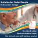 Silicone Bandages for Sensitive Skin - 60 Count Assorted Sizes Latex-Free Hypoallergenic Flexible Fabric - Pain-Free Removal - Buy Online on GoSupps.com