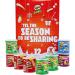 Pringles Advent Calendar 2023-12 Days Countdown Christmas Crisps Multipack Crisps Flavours Assorted Original Sour Salt & BBQ For Teens Kids Men Women - Contains 12 X 40G Pringle - Buy Online on GoSupps.com