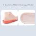 Invisible Height Increase Insoles - Shock Absorbing Heel Cushions & Lift Inserts for Men & Women - 1cm Black - Buy Online on GoSupps.com