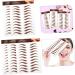 BIUDECO 5 Sheets Eyebrow Stickers Fake Eyebrows Eyebrow Sticker for Eyebrows Waterproof Eyebrow Waterproof - Buy Online on GoSupps.com