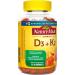 Nature Made Vitamin D3 K2 Gummies - 5000 IU per serving - Bone Teeth Muscle Immune Health Support - 50 Gummy Vitamins - Buy Online on GoSupps.com
