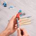 Meuxan 10 Piece Dotting Tools Ball Styluses for Rock Painting Pottery Clay - Blue Wooden Set - Buy Online on GoSupps.com