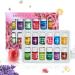 Aromatherapy Oil | 12 Scented Units for Humidifiers - Natural Water-Soluble Fragrances for Meditation
