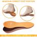 Women's Plantar Fasciitis Arch Support Insoles | Size K (6-8) | Kids Orthotic Inserts for Flat Feet | Relieve Heel & Foot Pain | Orange - Buy Online on GoSupps.com