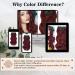 Burgundy Clip in Hair Extensions 4PCS Set | Long Wavy Synthetic Hair 20 Inch | QGZ - Buy Online on GoSupps.com