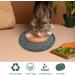 Avydiif Dog & Cat Bowl Pads 2 Pack Waterproof Silicone Feed Mats 28cm Slipproof & Dishwasher Safe Gray - Buy Online on GoSupps.com