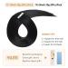 Yilite Tape Extensions Real Hair - Jet Black 60cm 20 Pieces 50g - Invisible Silky Straight Skin Weft Tape-In Extensions - Buy Online on GoSupps.com