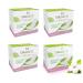Shop Organic Cotton Pocket Slip Inlays & Hygiene Ties | 100% Certified Organic | 4 Pack - Eco-Friendly & Daily Use - Buy Online on GoSupps.com