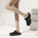 INMINPIN Orthopedic Garden Clogs Arch Support Sandals - Plantar Fasciitis Insoles - Women 9.5-10.5/Men 7.5-8.5 - Classic Black - Buy Online on GoSupps.com