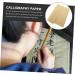 Operitacx 140 Sheets Grid Calligraphy Paper Rice Paper Calligraphy Painting Paper Writing Paper Student - Buy Online on GoSupps.com