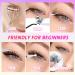 Wiwoseo Fluffy Lash Clusters Kit â€“ 40P Individual Eyelashes (9-16MM), Lash Bond & Seal Glue, Tweezers Included for Self Application - Buy Online on GoSupps.com