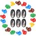 18 Ninja Tree Climbing Holds with 6 Ratchet Straps - Outdoor Obstacle Course Training for Kids - Buy Online on GoSupps.com