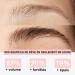 ROSEBROW Natural Eyebrow Growth Serum by ROSEGOLD Eyebrow Serum Grows + Fuller + Longer + Thicker Made in France Hormone-Free Vegan (1 Month Treatment) - Buy Online on GoSupps.com