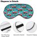 Fire Truck Car Sleep Mask - First Responder Heroes Eye Cover for Sleeping, Adjustable Strap, Blocks Light - Ideal for Night Travel, Nap - Men, Women - Buy Online on GoSupps.com