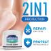 2 in 1 Foot Cream for Dry Cracked Heels - XL Foot Repair Cream for Dry Feet - Diabetic-Friendly Formula - Professional-Grade Treatment - Buy Online on GoSupps.com