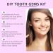 DIY Tooth Gem Kit - Safe Easy Application With UV Cure Glue Assorted Gems For Custom Smile(2PC) - Buy Online on GoSupps.com