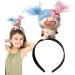 TROONZ Doll Hair Hoop Constellation Doll Hairband Cute Hairhoops | Cute Hairhoops for Styling Makeup Fashion Plush Doll Hairband for Girls Kids - Buy Online on GoSupps.com