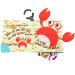 Fish Soft Cloth Book for Babies and Toddlers - Shark Tails Crinkle Toy with Teether Ring - Ocean Animal Early Education Activity Book - Buy Online on GoSupps.com