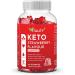 Keto Gummies Weight Loss Support - Strawberry Flavour 60 Gummies - Low Calorie Snacks - Vegan & Gluten Free - Appetite Control & Energy Boost - Pack of 1 - Buy Online on GoSupps.com