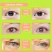200pcs 5MM Water Eyelid Tape Ultra Invisible Beauty Double Eyelid Tape Stickers Instant Eye Lift Without Surgery Perfect for Hooded Droopy Uneven Mono-eyelids Water 5MM - Buy Online on GoSupps.com