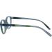 Opulize Zen Reading Glasses | Round Frame | Spring Hinges | Scratch Resistant | Turquoise Blue Pattern | Unisex | +1.00 Magnification - Buy Online on GoSupps.com