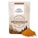 Sevenhills Wholefoods Organic Turmeric Root Dried Cut & Sifted for tea infusions and food ingredient 200g
