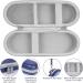 LOPHE Electric Toothbrush Travel Case Dustproof Toothbrush Storage Holder Portable Toothbrush Protective Cover Bag Electric Toothbrush Case Container for Business Camping Travel (Royal Blue) - Buy Online on GoSupps.com