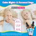 Kids Magnesium Glycinate Liquid Drops with Omega-3, Ashwagandha, Vitamin B6, D3, K2, Calcium & Chamomile - Magnesium Drops for Kids Sleep, Calm, Focus, Brain & Mood - Strawberry Flavor Strawberry 2 Fl Oz (Pack of 1) - Buy Online on GoSupps.com