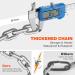 Valuemax Bicycle Lock - 100cm Chain Lock with 5-Digit Resettable Number Code | 8mm Thick Hardened Steel | Secure for Bicycles E-Bikes Motorcycles & Glass Doors - Black - Buy Online on GoSupps.com