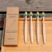 20pcs Bamboo Toothbrush Set with Case - BPA-Free Activated Carbon Sustainable Pure Bamboo for Healthy White Teeth - Eco-Friendly Travel Toothbrush in Rainbow Color - Buy Online on GoSupps.com