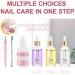Saluaqui Nail Cuticle Care Kit Strengthens Weak Nails Trimming Tool Included Cuticle Remover Kit Safe Ingredients Easy to Use for Nourishing and Hydrating for DIY Nail LS152-3 - Buy Online on GoSupps.com