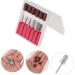 Angoily 2 Sets Nail Polisher Earphone Stainless Steel. Silicone. Quartz. Ceramics Manicure - Buy Online on GoSupps.com
