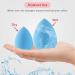 18 Pcs Makeup Sponge Set with Egg Sponge Holder Stand - Ideal for Liquid, Creams, and Powders - Flawless Beauty Sponge Foundation Blending - Random Color Stand - Buy Online on GoSupps.com
