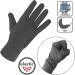 Alpidex Light Sports Gloves - Touchscreen Running & Winter Bike Gloves | Thin Warm Liner - Gray M - Buy Online on GoSupps.com
