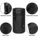 Gogoku 3-Pack Molle Pouch Combo - Water Bottle & Tactical Utility Waist Bag Pack - Black - Buy Online on GoSupps.com