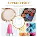 Clear Plastic Powder Cases with Round Top Lids - 4pcs Set for Makeup Storage - Buy Online on GoSupps.com