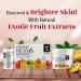 NutriGlow Exotic Fruit Bleach Cream with Honey & Almond - 43g for Men & Women | Natural Skincare  - Buy Online on GoSupps.com