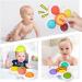 Winstico Suction Cup Toy Set | 3-Pack Fidget Sensory Water Toys for Toddlers 18+ Months | Fun Cartoon Baby Toys - Buy Online on GoSupps.com
