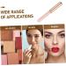 HONMEET Lip Blending Brush Lip Gloss Makeup Brush Lip Wands Lip Smudge Brush Lip Brush Wand Lip Brush for Women Makeup Tools Lip Lip Makeup Lipstick Brush Aluminum Tube - Buy Online on GoSupps.com
